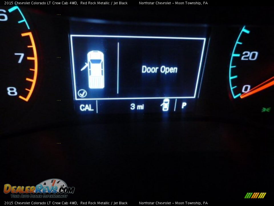 2015 Chevrolet Colorado LT Crew Cab 4WD Red Rock Metallic / Jet Black Photo #19