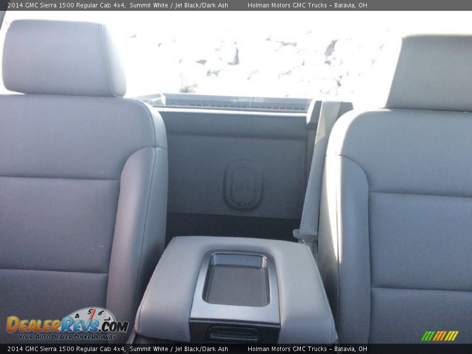 2014 GMC Sierra 1500 Regular Cab 4x4 Summit White / Jet Black/Dark Ash Photo #23
