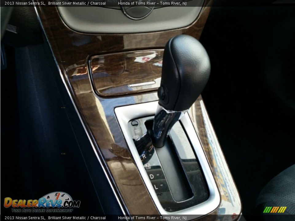 2013 Nissan Sentra SL Brilliant Silver Metallic / Charcoal Photo #19