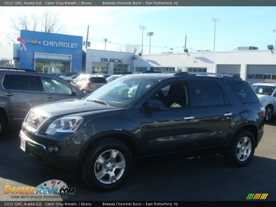 2012 GMC Acadia SLE Cyber Gray Metallic / Ebony Photo #1