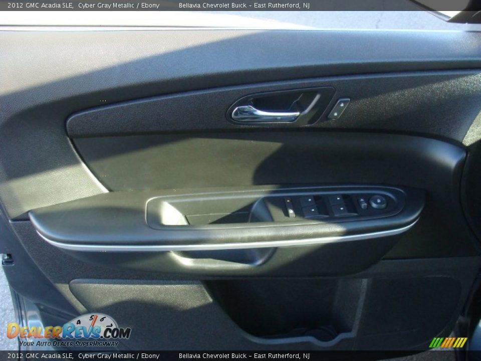 2012 GMC Acadia SLE Cyber Gray Metallic / Ebony Photo #6