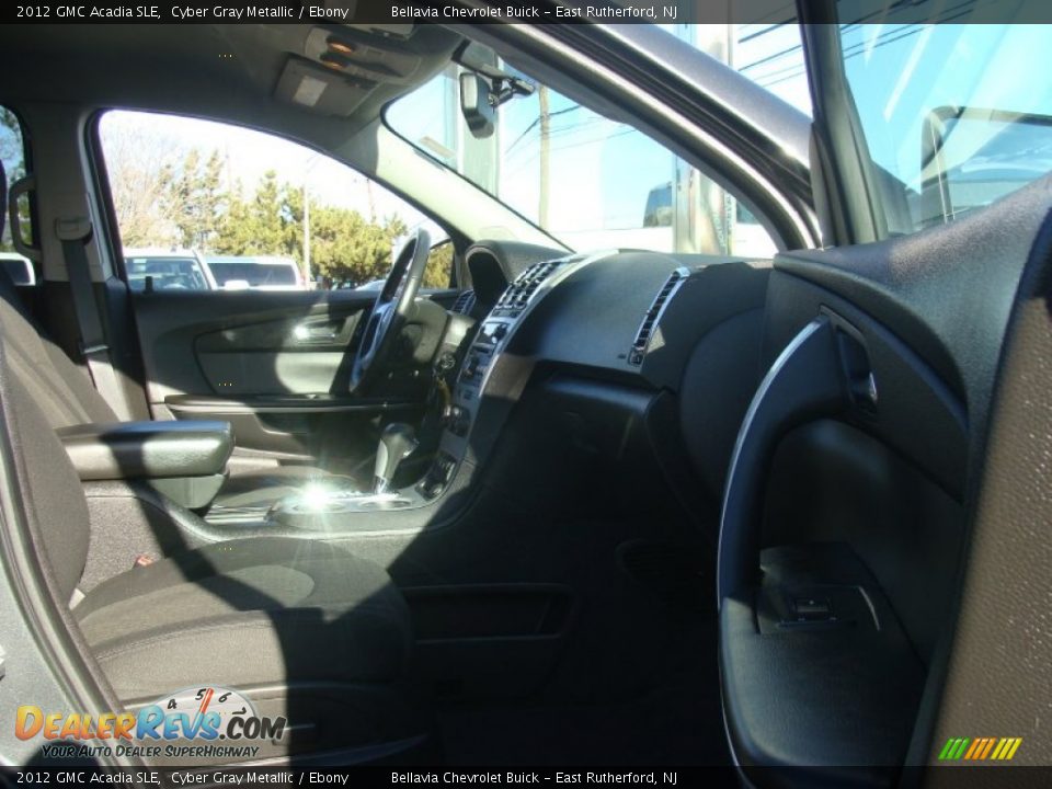 2012 GMC Acadia SLE Cyber Gray Metallic / Ebony Photo #8