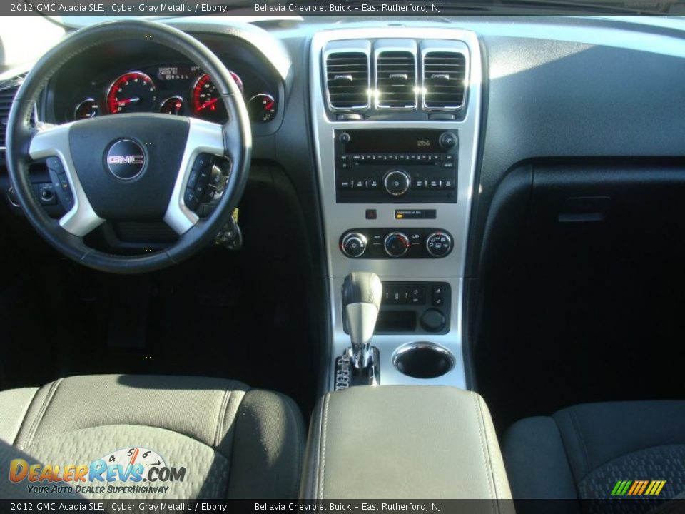 2012 GMC Acadia SLE Cyber Gray Metallic / Ebony Photo #9