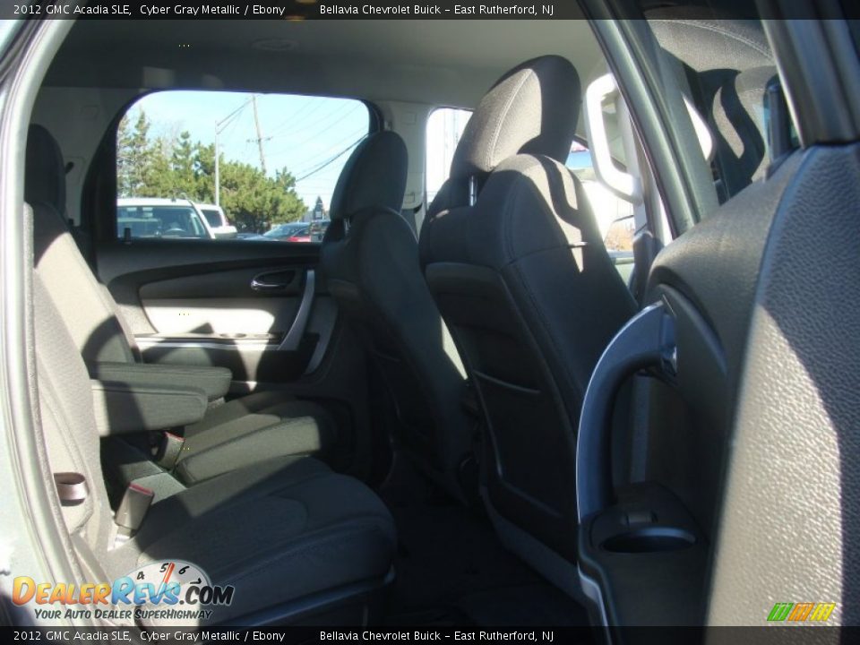 2012 GMC Acadia SLE Cyber Gray Metallic / Ebony Photo #12