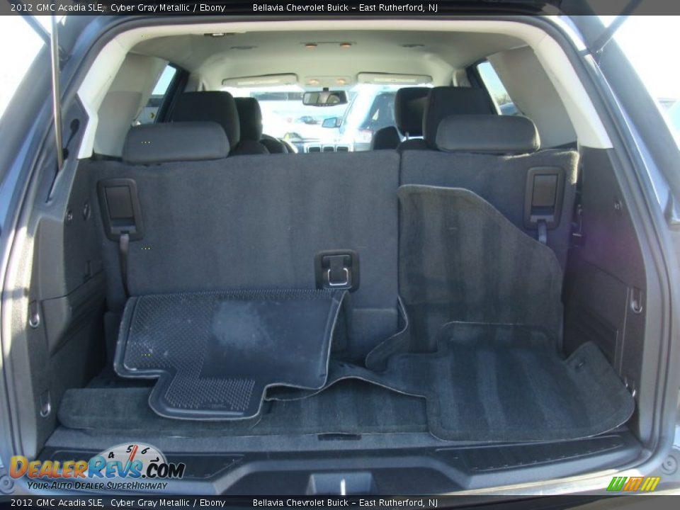 2012 GMC Acadia SLE Cyber Gray Metallic / Ebony Photo #13