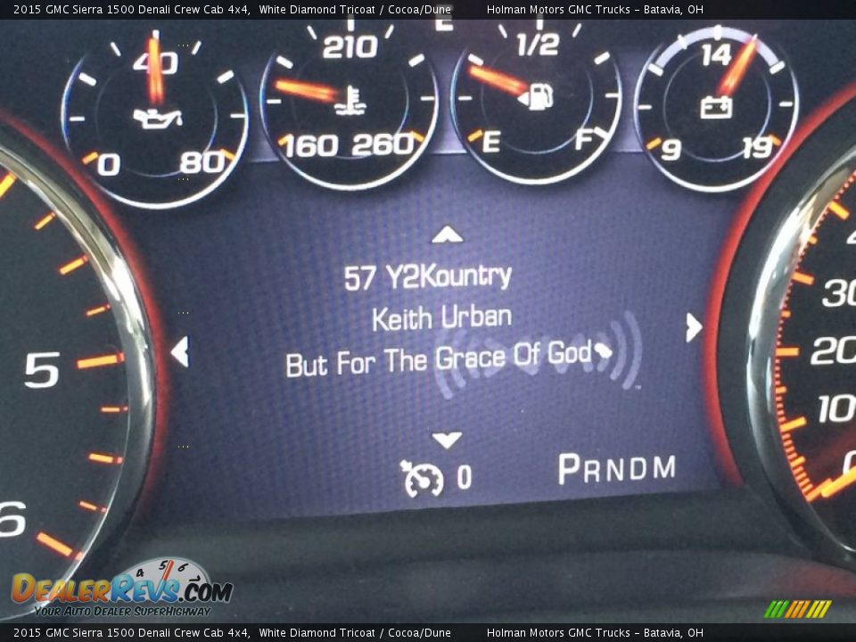 2015 GMC Sierra 1500 Denali Crew Cab 4x4 White Diamond Tricoat / Cocoa/Dune Photo #19