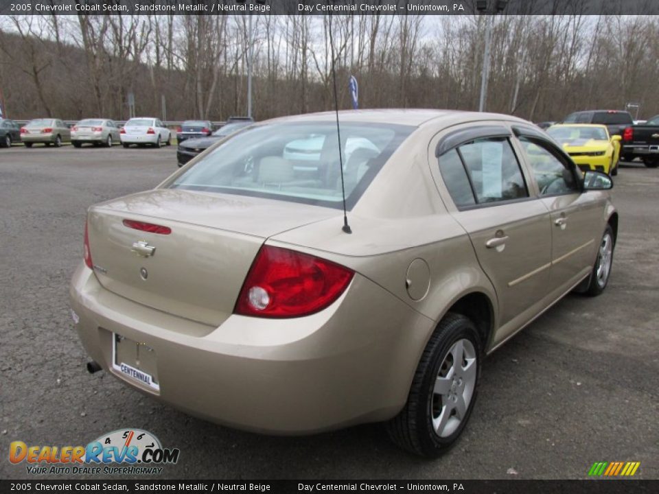 2005 Chevrolet Cobalt Sedan Sandstone Metallic / Neutral Beige Photo #6