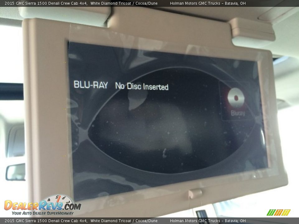 2015 GMC Sierra 1500 Denali Crew Cab 4x4 White Diamond Tricoat / Cocoa/Dune Photo #30