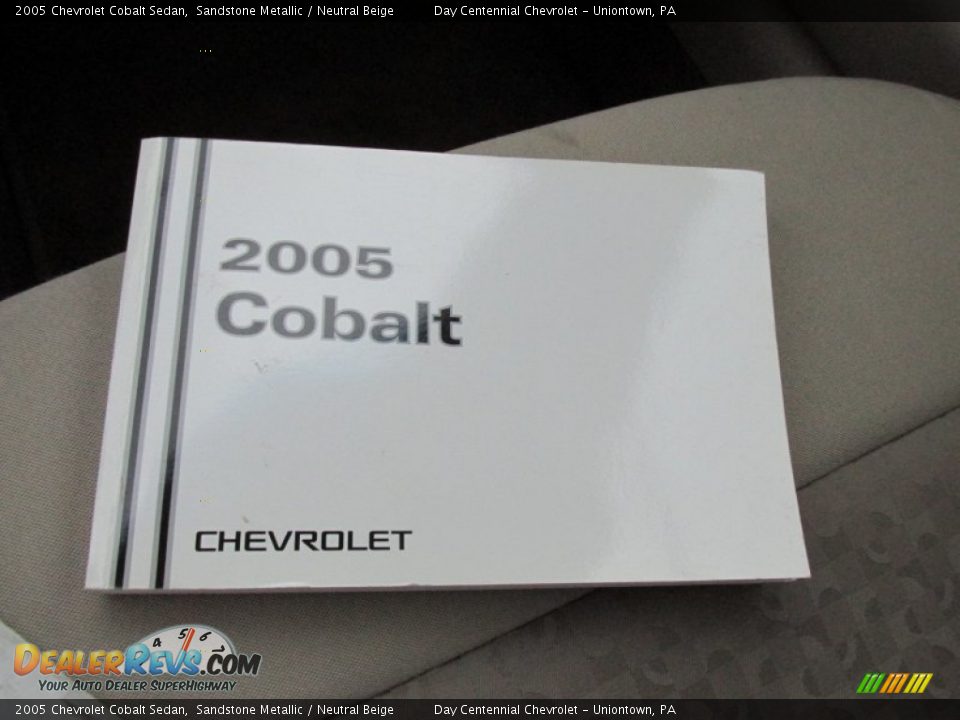 2005 Chevrolet Cobalt Sedan Sandstone Metallic / Neutral Beige Photo #26