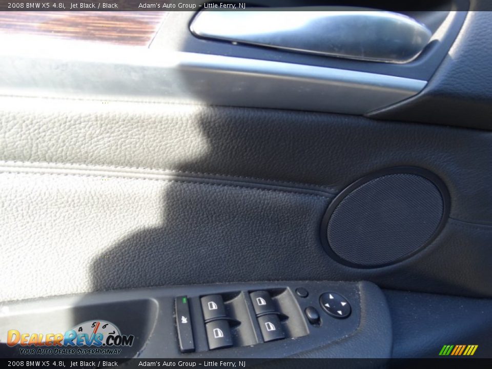 2008 BMW X5 4.8i Jet Black / Black Photo #6