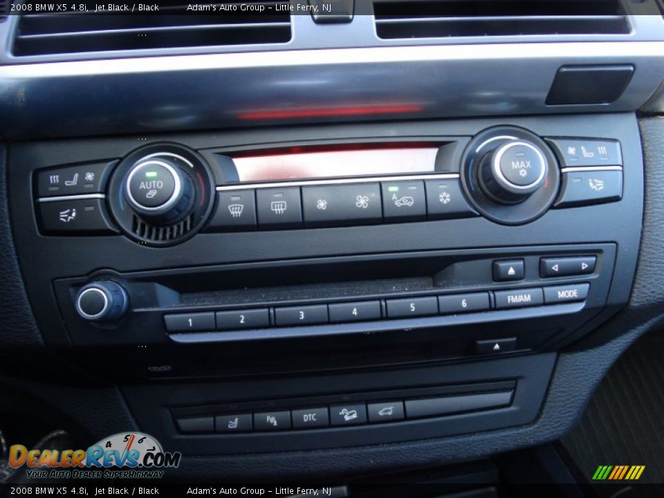 2008 BMW X5 4.8i Jet Black / Black Photo #11