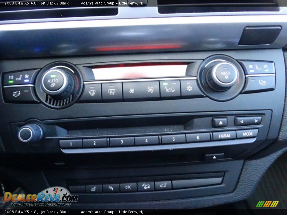 2008 BMW X5 4.8i Jet Black / Black Photo #12