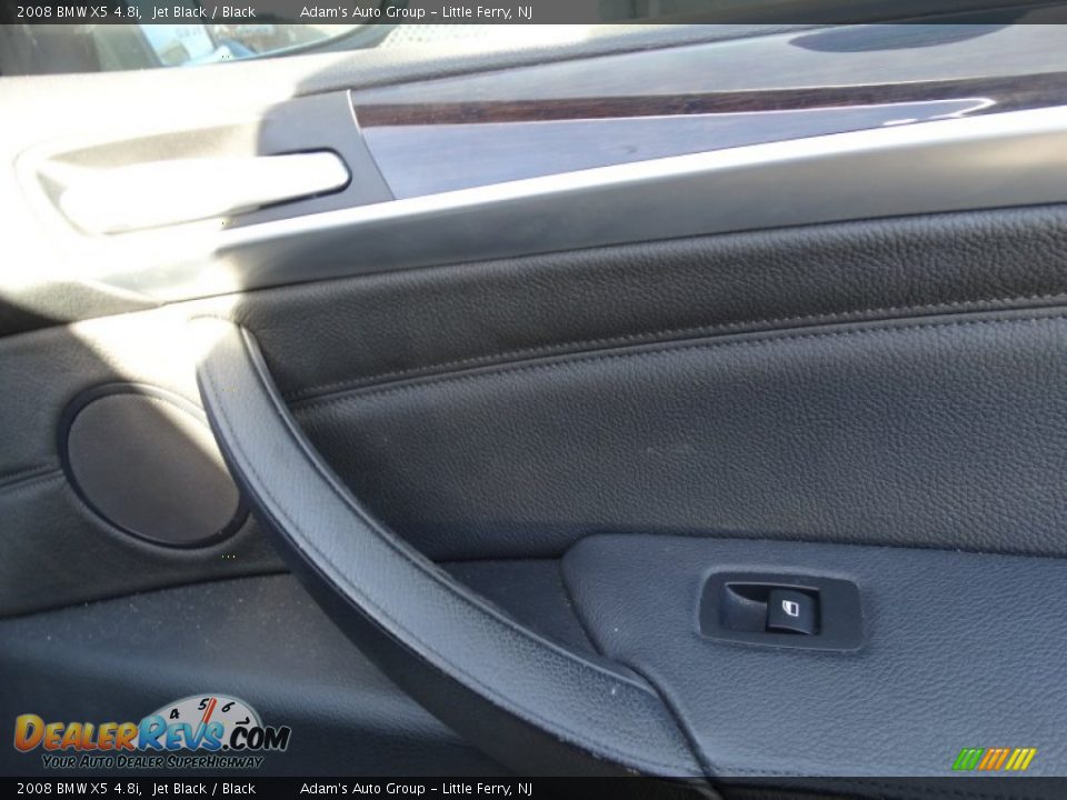 2008 BMW X5 4.8i Jet Black / Black Photo #13