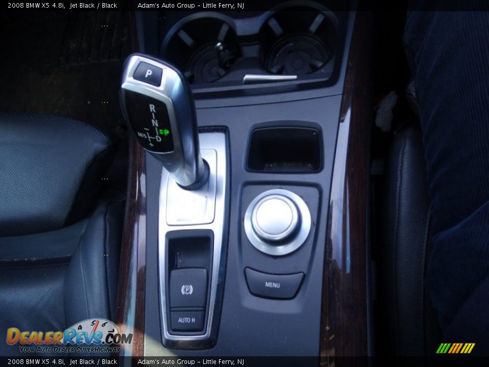 2008 BMW X5 4.8i Jet Black / Black Photo #17
