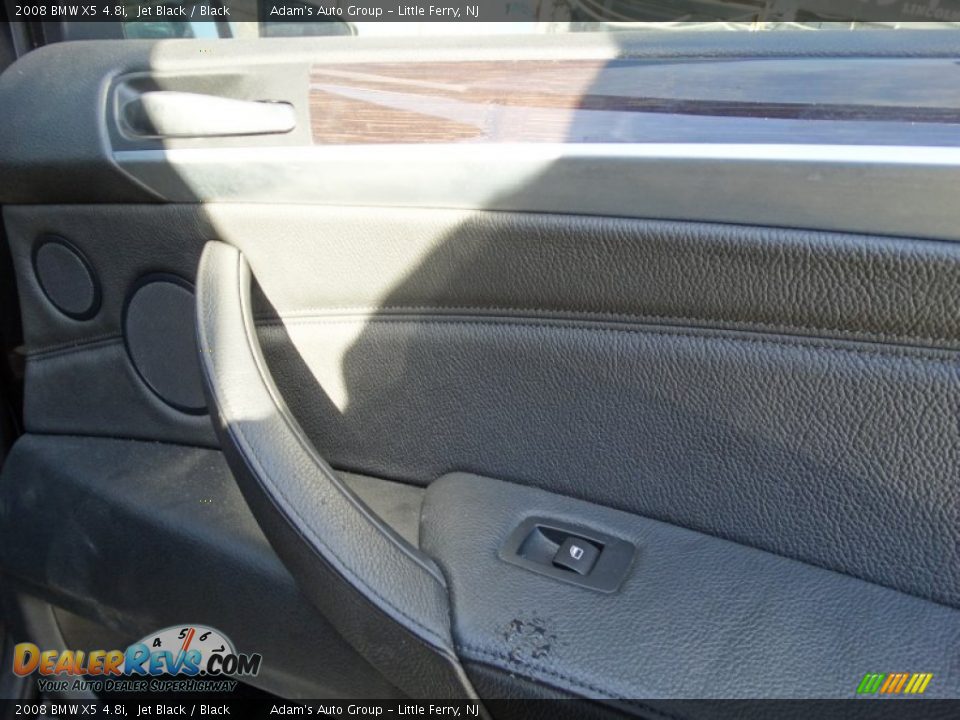 2008 BMW X5 4.8i Jet Black / Black Photo #18