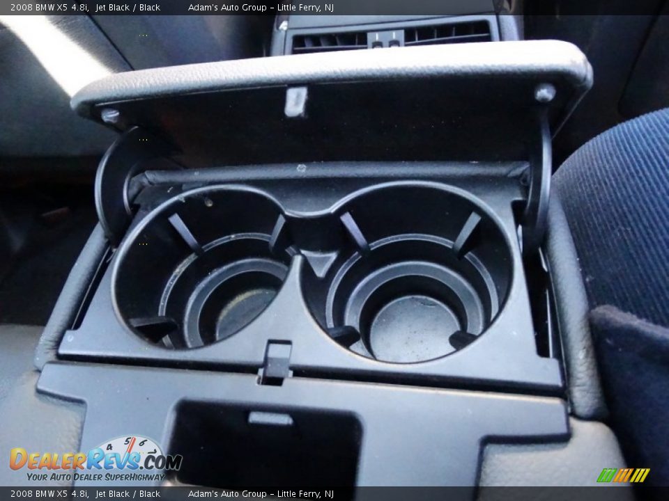 2008 BMW X5 4.8i Jet Black / Black Photo #20