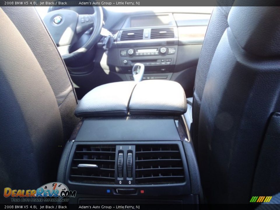 2008 BMW X5 4.8i Jet Black / Black Photo #21