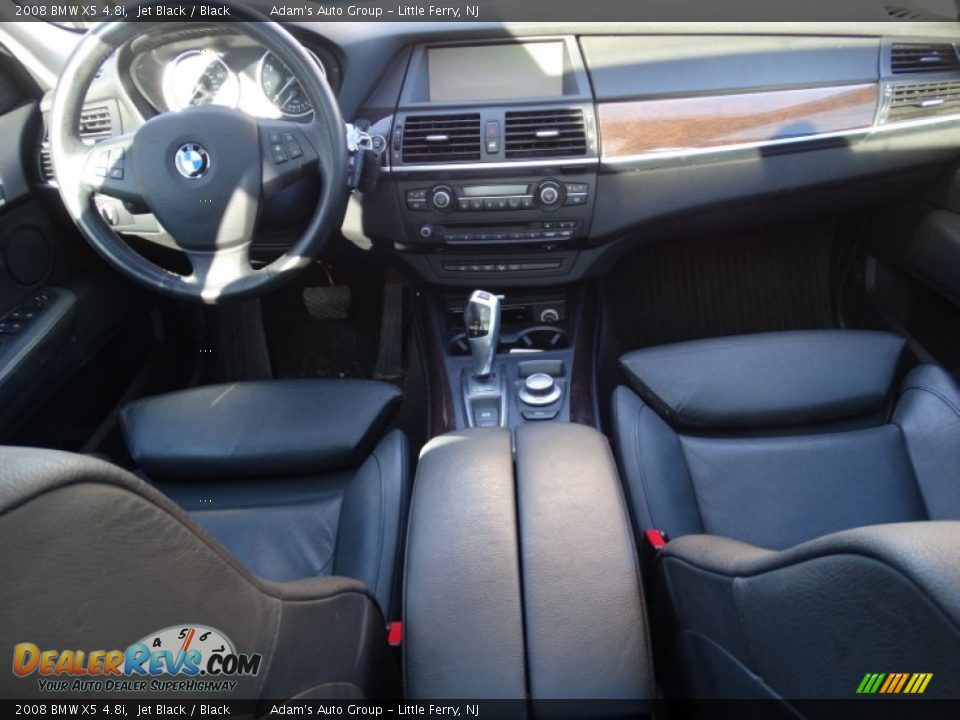 2008 BMW X5 4.8i Jet Black / Black Photo #22