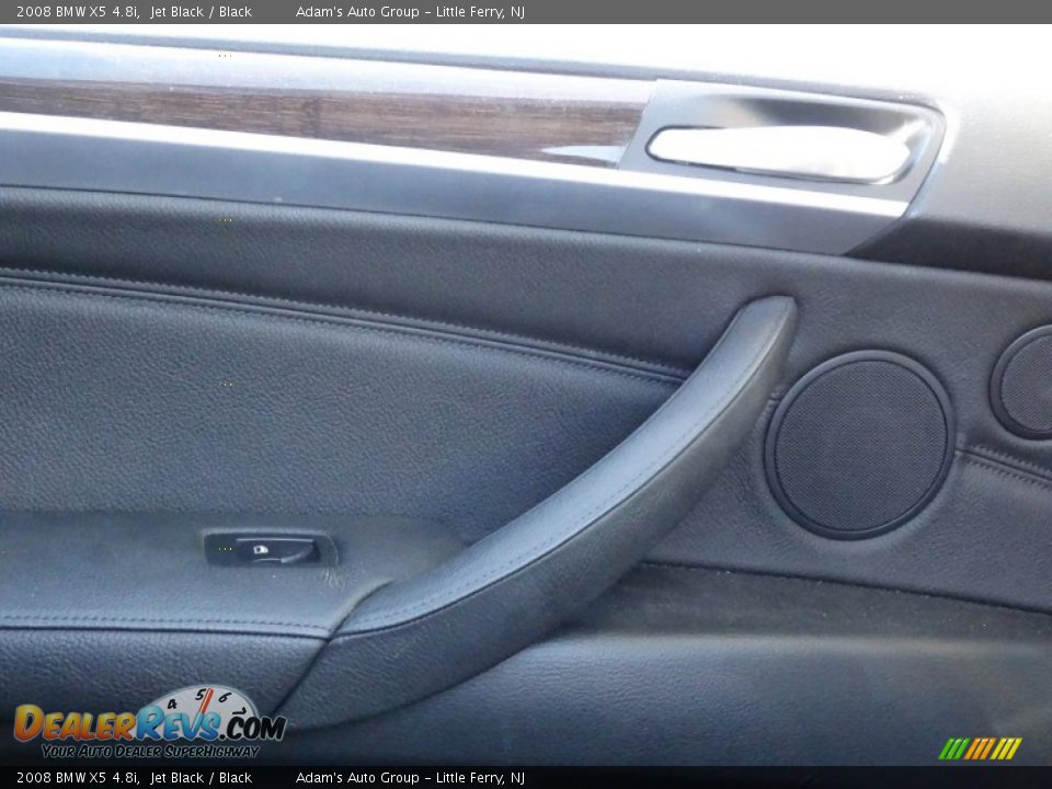2008 BMW X5 4.8i Jet Black / Black Photo #23