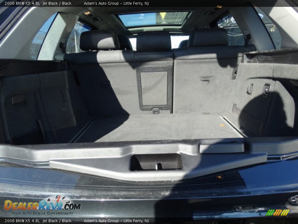 2008 BMW X5 4.8i Jet Black / Black Photo #24