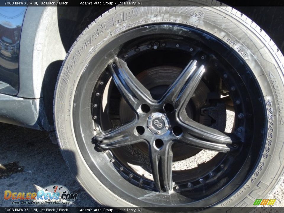 2008 BMW X5 4.8i Jet Black / Black Photo #26