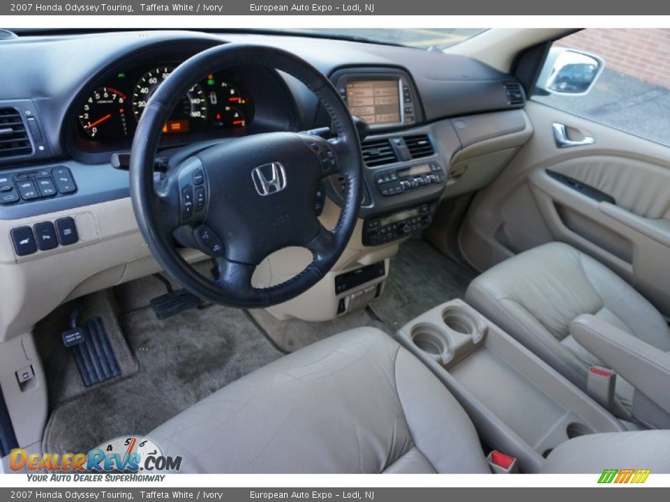 2007 Honda Odyssey Touring Taffeta White / Ivory Photo #5