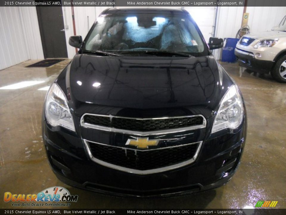 2015 Chevrolet Equinox LS AWD Blue Velvet Metallic / Jet Black Photo #2
