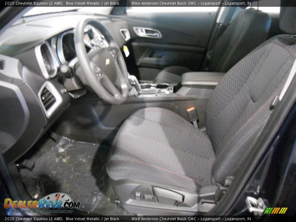 2015 Chevrolet Equinox LS AWD Blue Velvet Metallic / Jet Black Photo #5