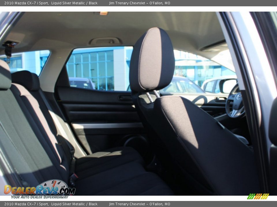 2010 Mazda CX-7 i Sport Liquid Silver Metallic / Black Photo #9