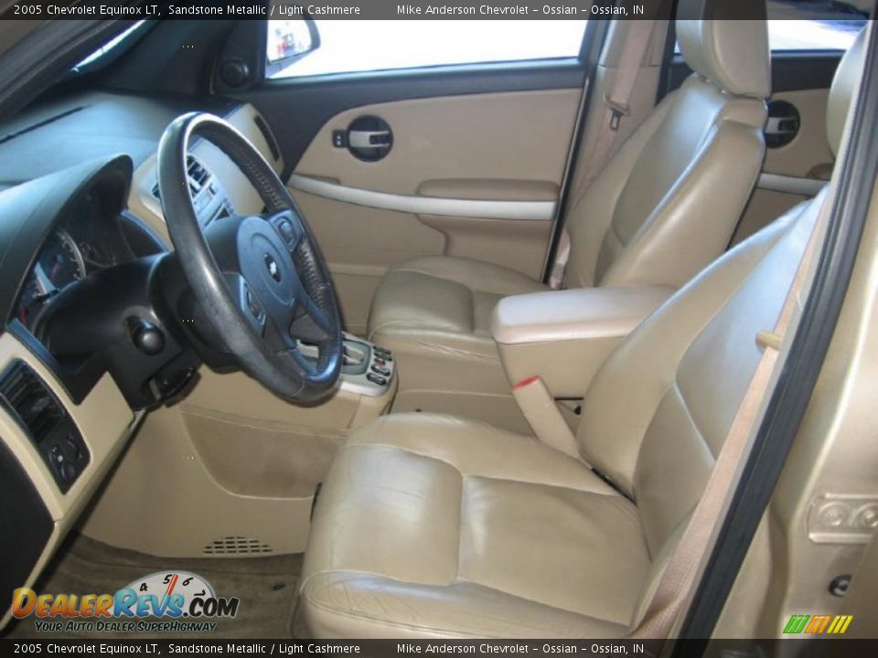 Light Cashmere Interior - 2005 Chevrolet Equinox LT Photo #8