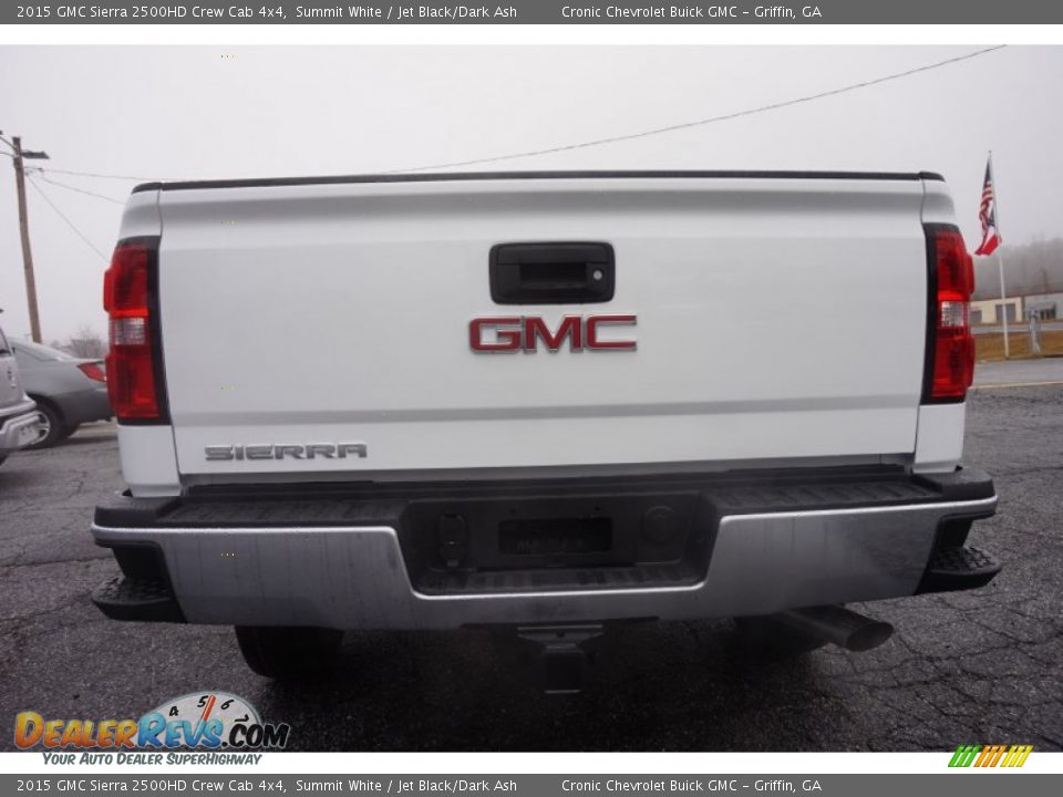 2015 GMC Sierra 2500HD Crew Cab 4x4 Summit White / Jet Black/Dark Ash Photo #6