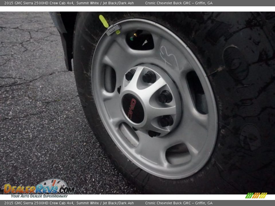 2015 GMC Sierra 2500HD Crew Cab 4x4 Summit White / Jet Black/Dark Ash Photo #10