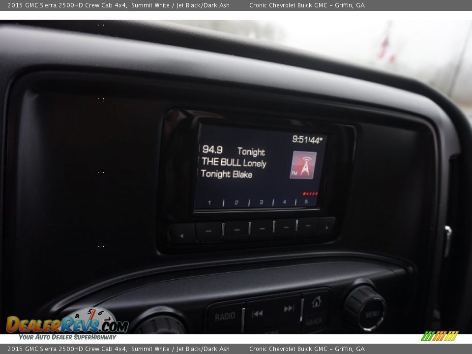 2015 GMC Sierra 2500HD Crew Cab 4x4 Summit White / Jet Black/Dark Ash Photo #14