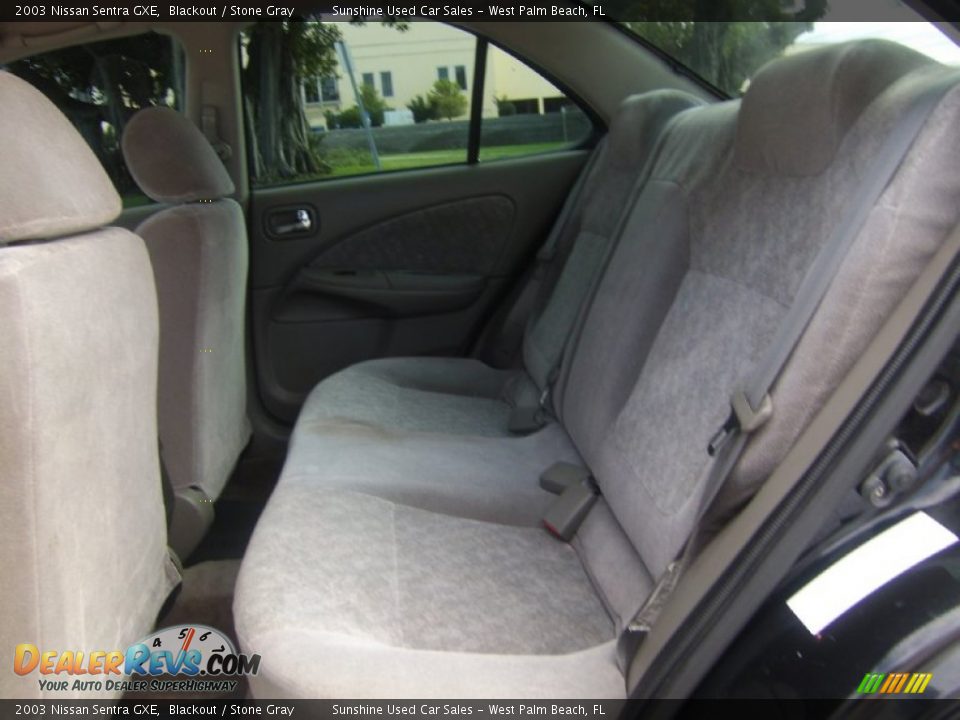 Rear Seat of 2003 Nissan Sentra GXE Photo #8