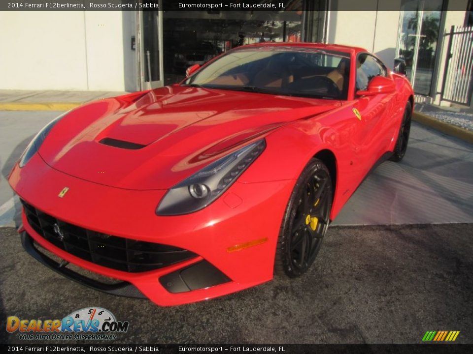 Front 3/4 View of 2014 Ferrari F12berlinetta  Photo #2