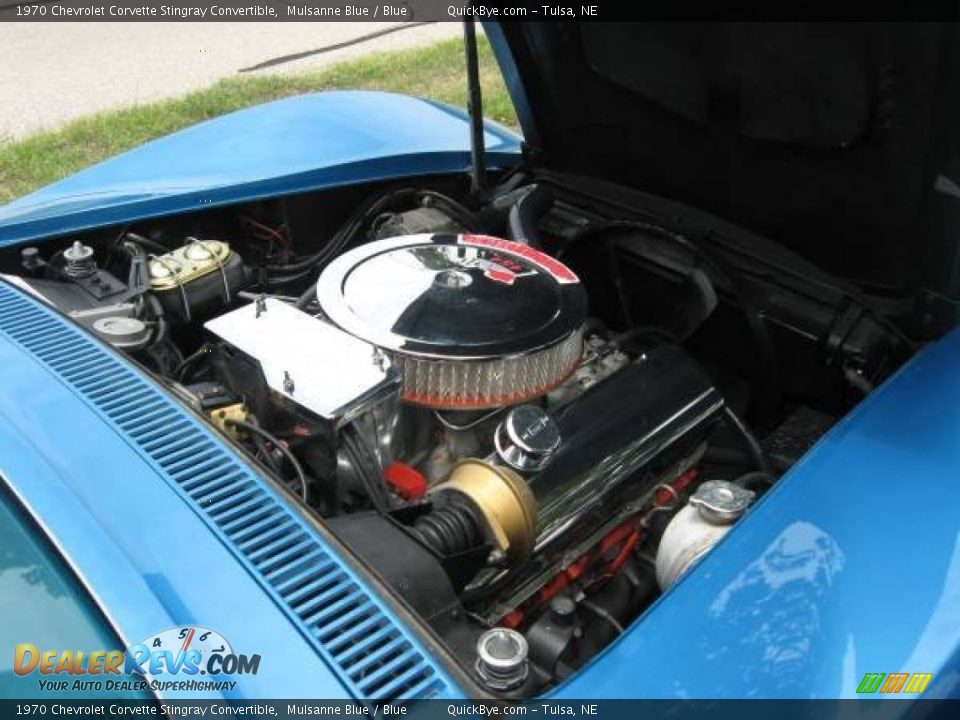 1970 Chevrolet Corvette Stingray Convertible 454 cid OHV 16-Valve V8 Engine Photo #5