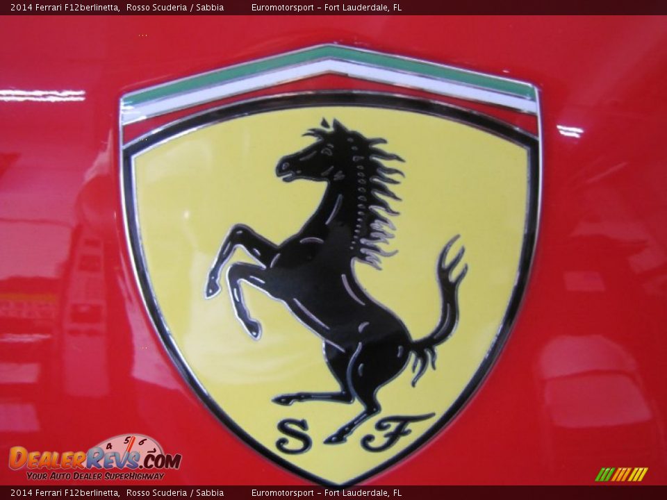 2014 Ferrari F12berlinetta Rosso Scuderia / Sabbia Photo #36