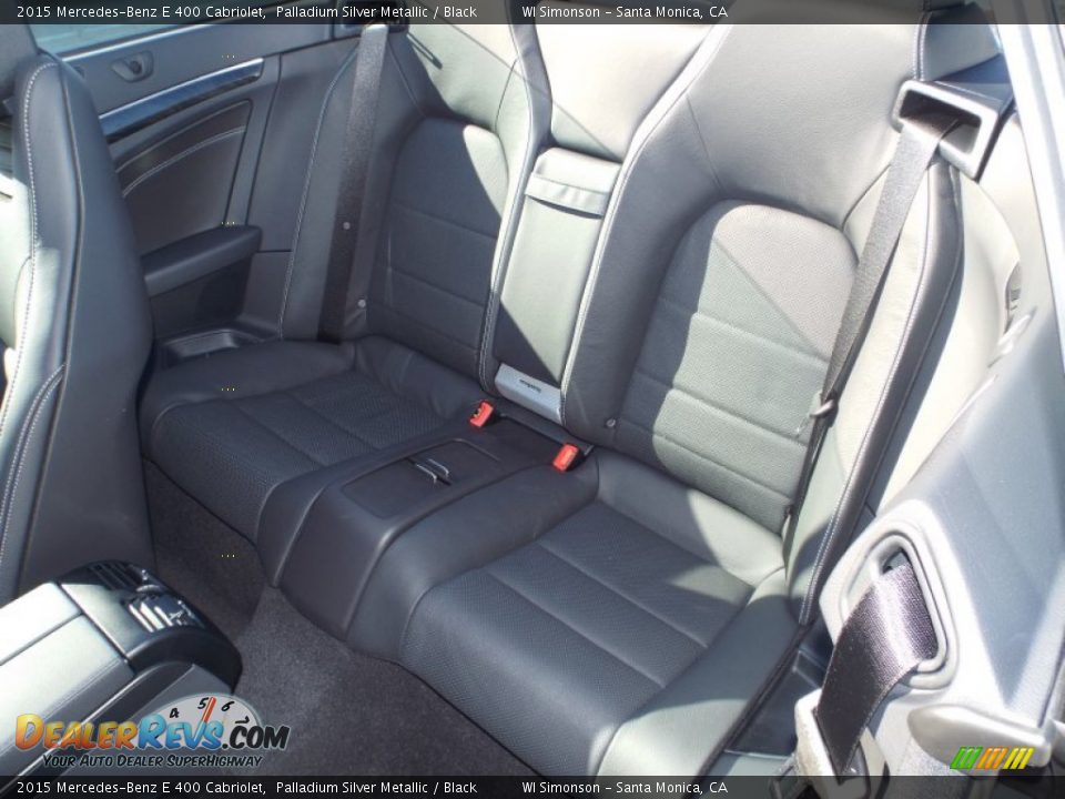 2015 Mercedes-Benz E 400 Cabriolet Palladium Silver Metallic / Black Photo #6