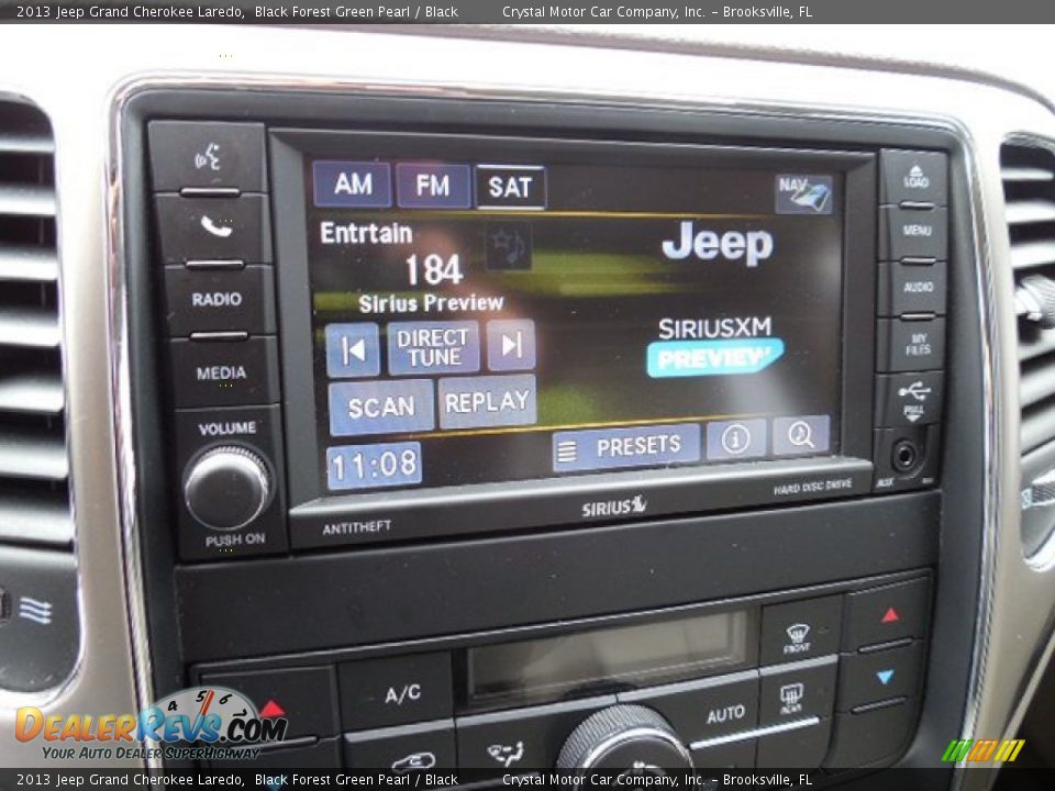 2013 Jeep Grand Cherokee Laredo Black Forest Green Pearl / Black Photo #20