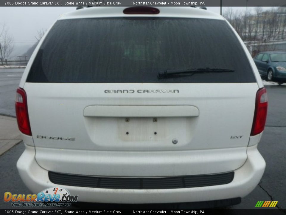 2005 Dodge Grand Caravan SXT Stone White / Medium Slate Gray Photo #3