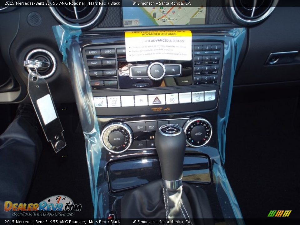 Controls of 2015 Mercedes-Benz SLK 55 AMG Roadster Photo #10