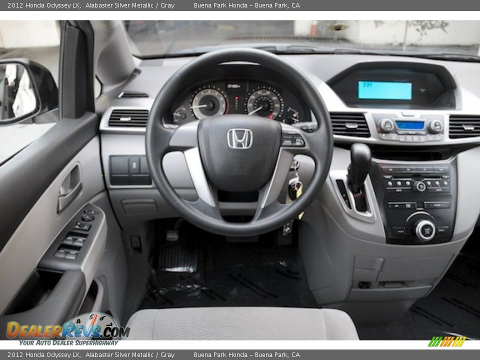 2012 Honda Odyssey LX Alabaster Silver Metallic / Gray Photo #5