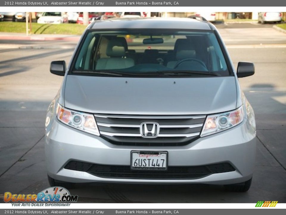 2012 Honda Odyssey LX Alabaster Silver Metallic / Gray Photo #7