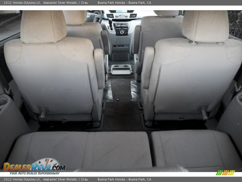 2012 Honda Odyssey LX Alabaster Silver Metallic / Gray Photo #19