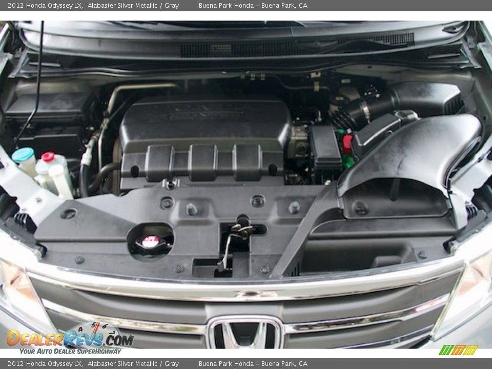 2012 Honda Odyssey LX Alabaster Silver Metallic / Gray Photo #30