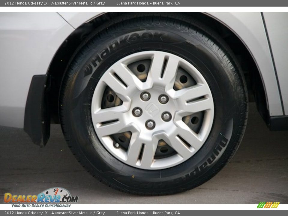 2012 Honda Odyssey LX Alabaster Silver Metallic / Gray Photo #34
