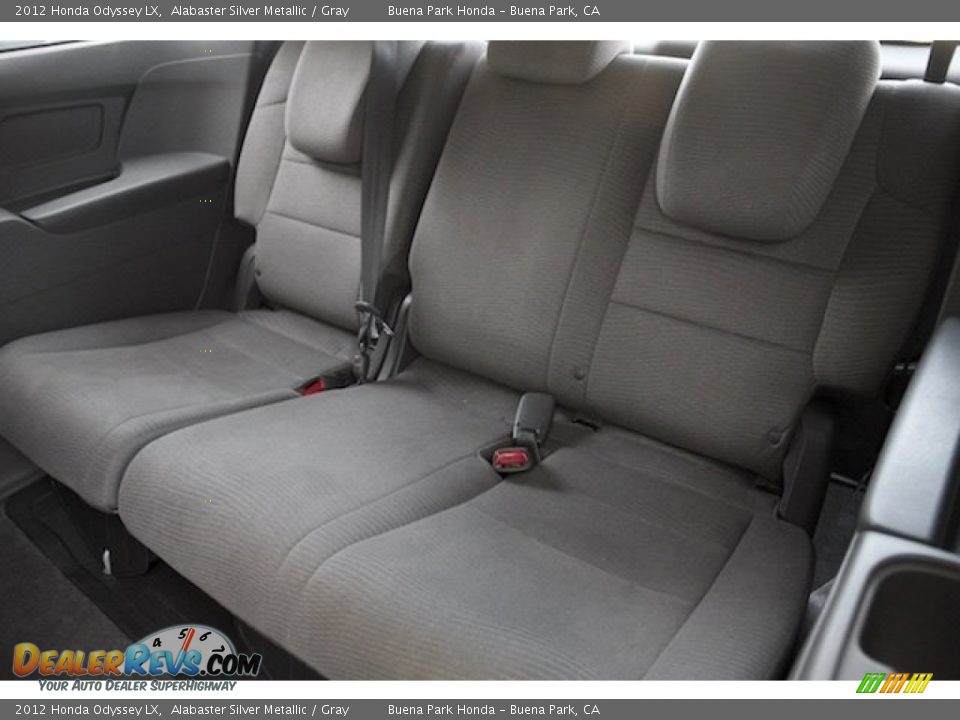 2012 Honda Odyssey LX Alabaster Silver Metallic / Gray Photo #16