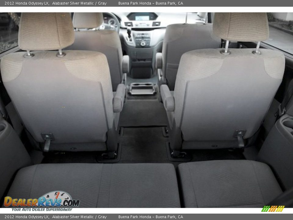 2012 Honda Odyssey LX Alabaster Silver Metallic / Gray Photo #19