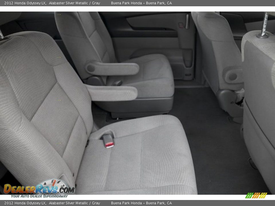 2012 Honda Odyssey LX Alabaster Silver Metallic / Gray Photo #20