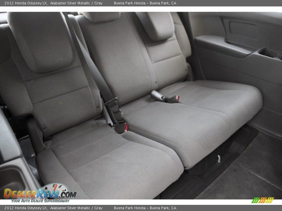 2012 Honda Odyssey LX Alabaster Silver Metallic / Gray Photo #22